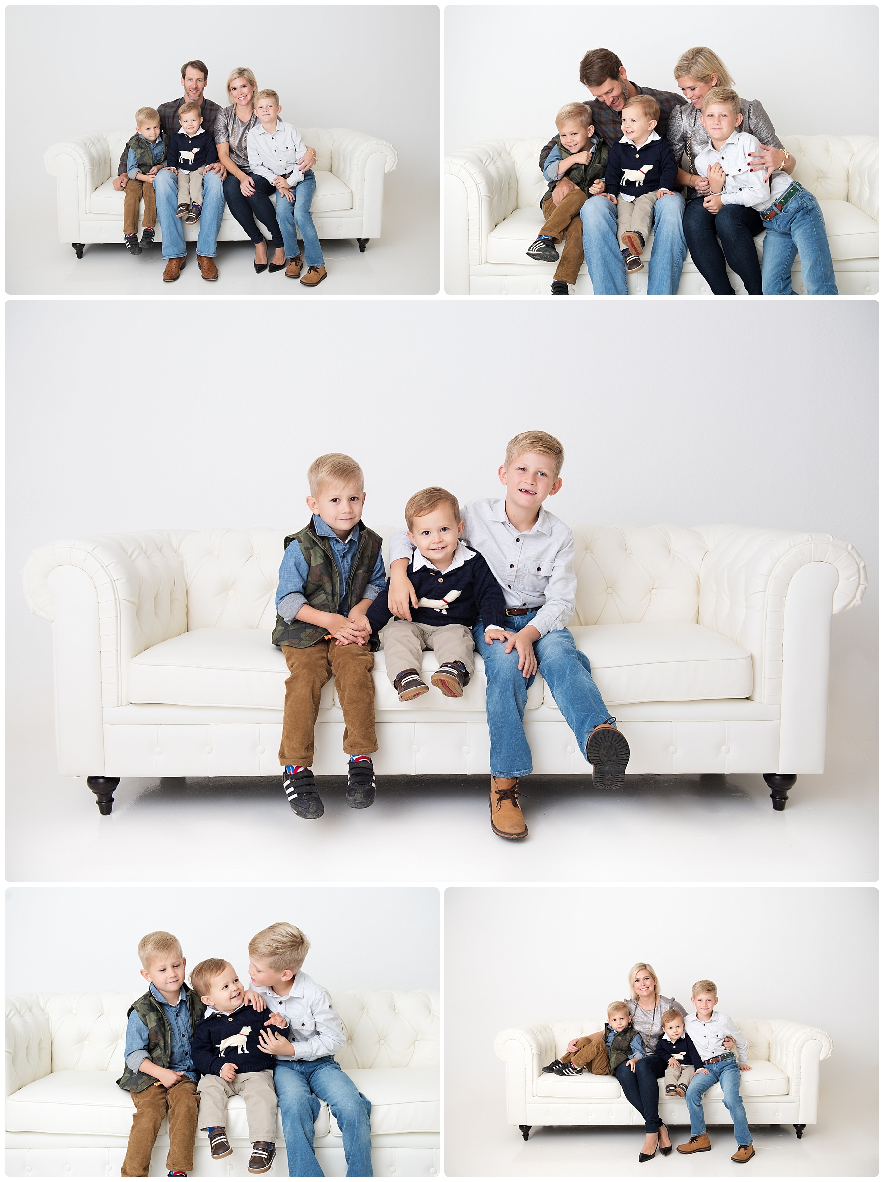 Fort Worth Studio Family Mini Session The Johnsons Paige